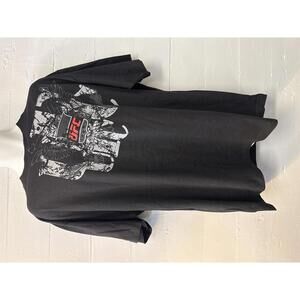Y2K UFC eagle wing big logo black NWT deadstock t-shirt XL